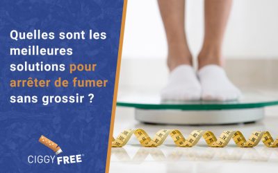 Quelles sont les meilleures solutions pour arrêter de fumer sans grossir ?